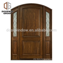 New product ideas 2018 wooden temple design for home french double entrance door